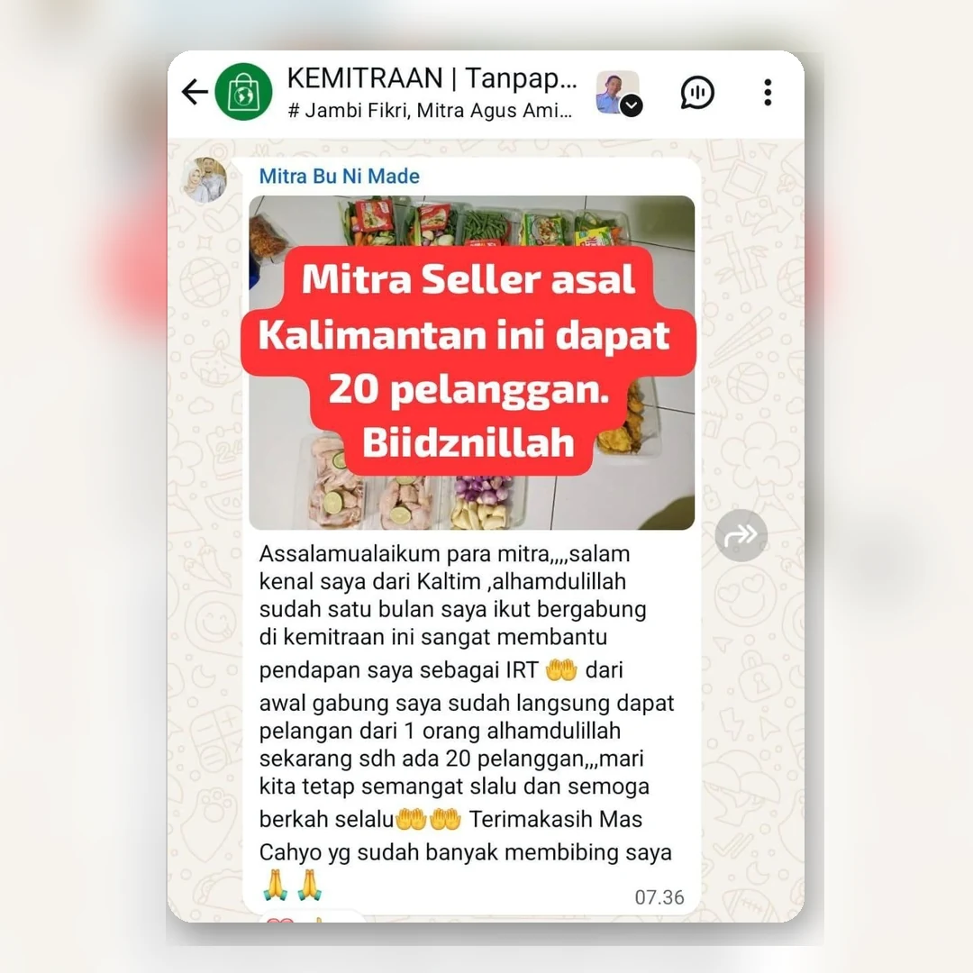 Testimoni 20 pelanggan