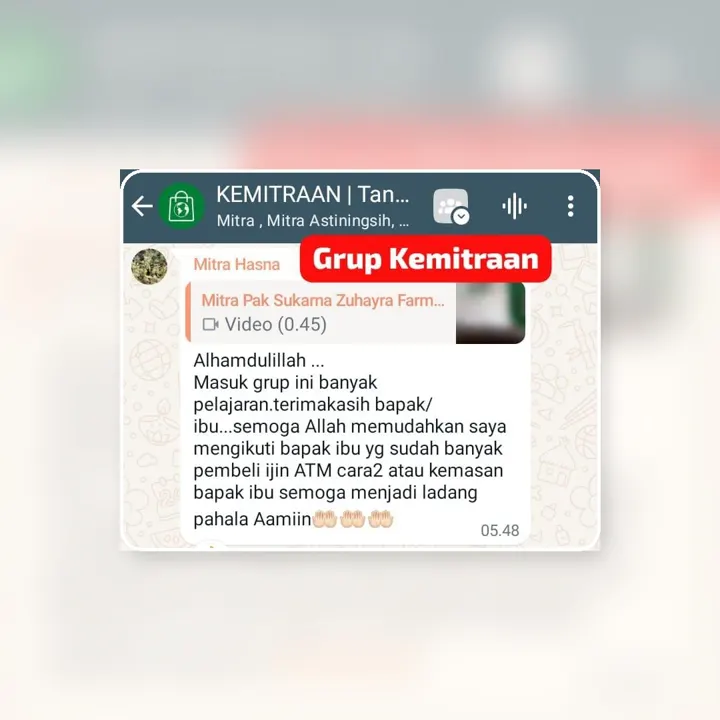 Grup kemitraan berisi banyak pelajaran