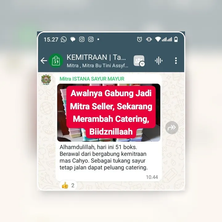 Dari seller merambah catering